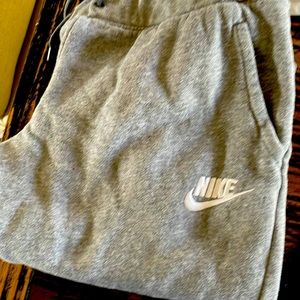 Grey kids jogger sweatpants